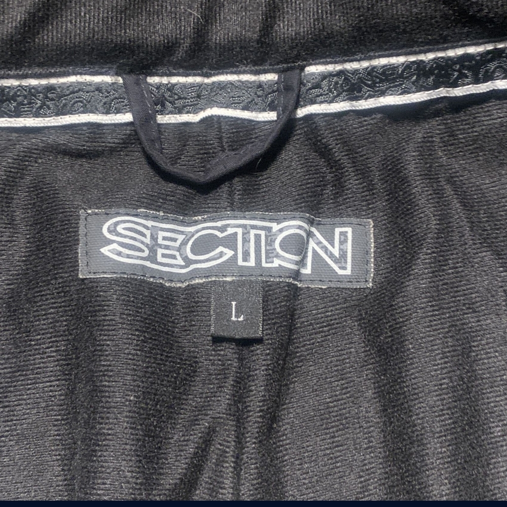 SECTION Black Snowboard Ski Pants|Size L |Waterproof Cargo|Streetwear Snow Gear - Picture 7 of 9